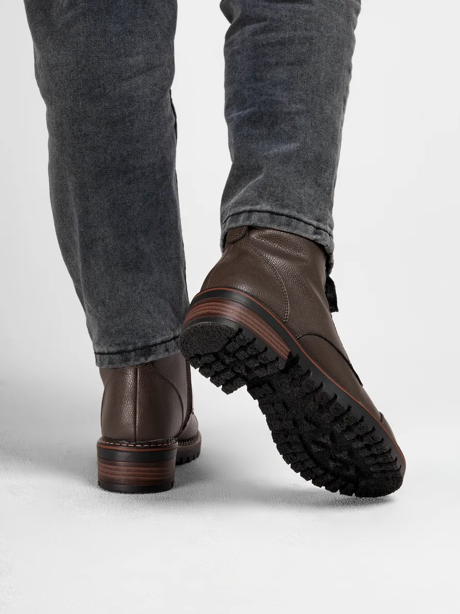 Ботинки женские зимние натуральная кожа 25-ZBE18-7-105k