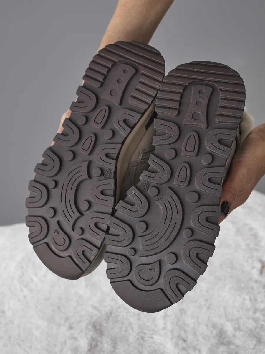 Ботинки женские зимние натуральная кожа спортивные XLH-42114-1D-SW