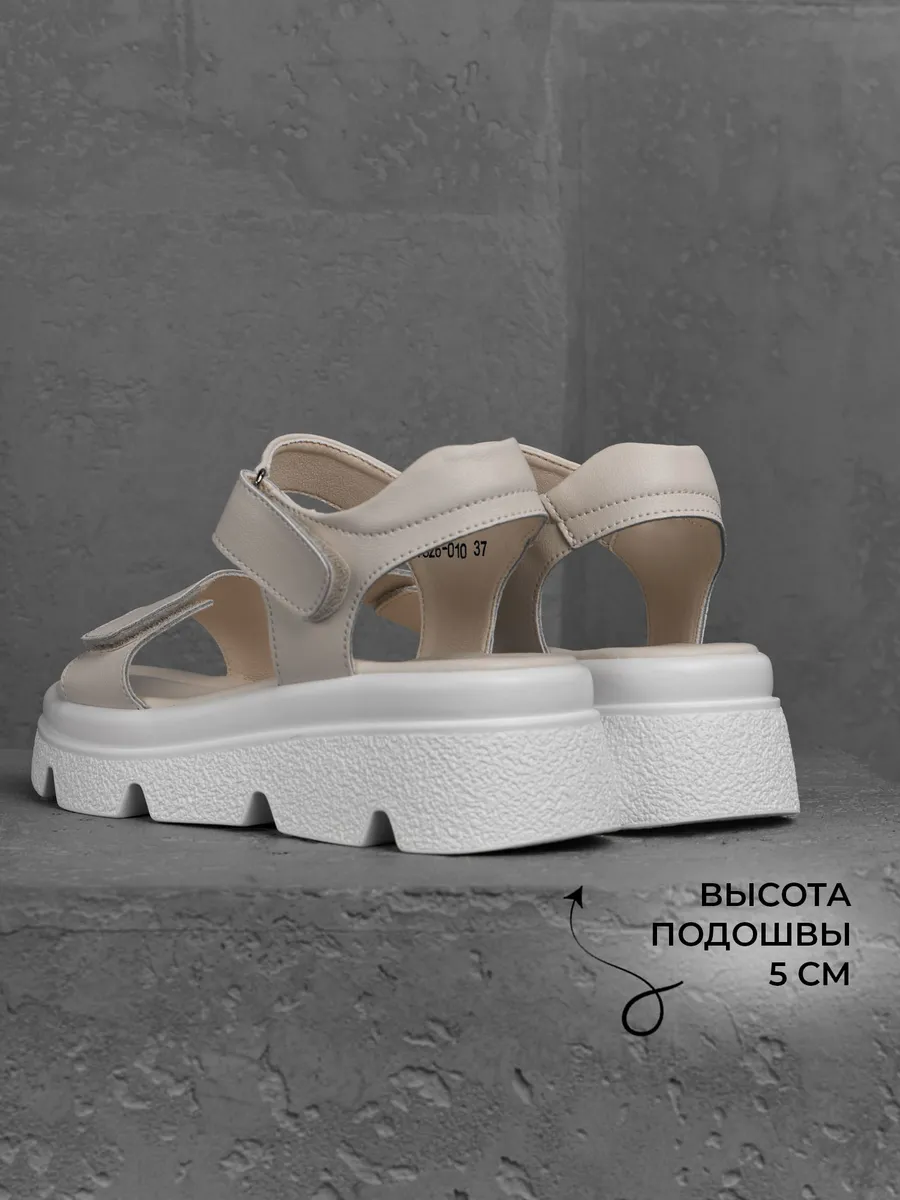 Босоножки женские летние натуральная кожа на платформе XT026-010