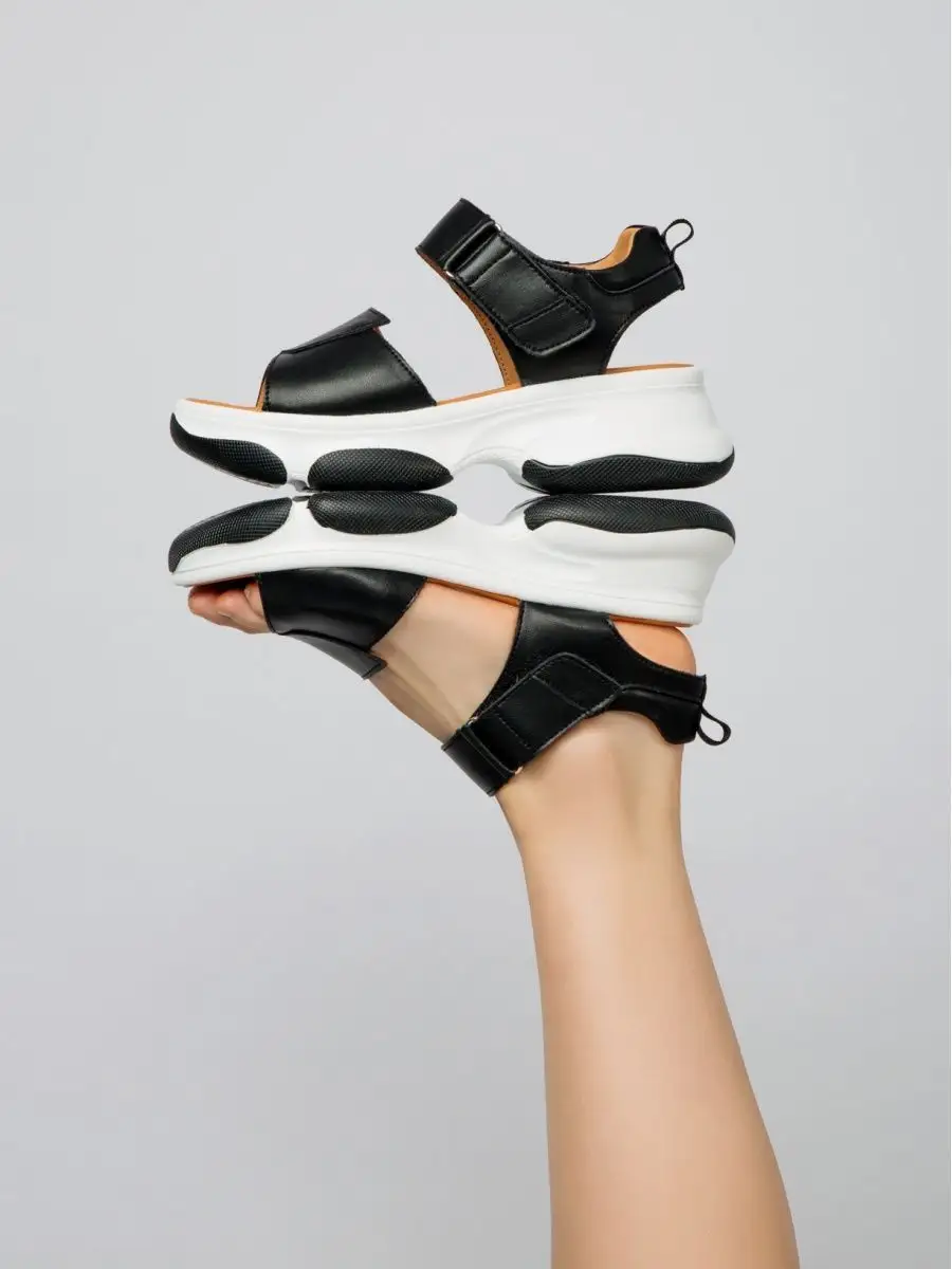 Босоножки женские на платформе летние натуральная кожа CN154-011