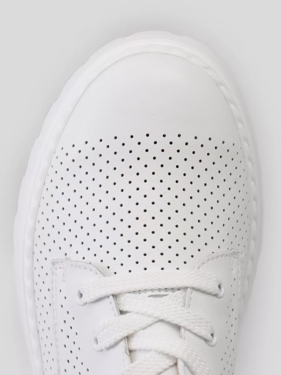 Туфли женские летние на низком каблуке с перфорацией FL2016-4