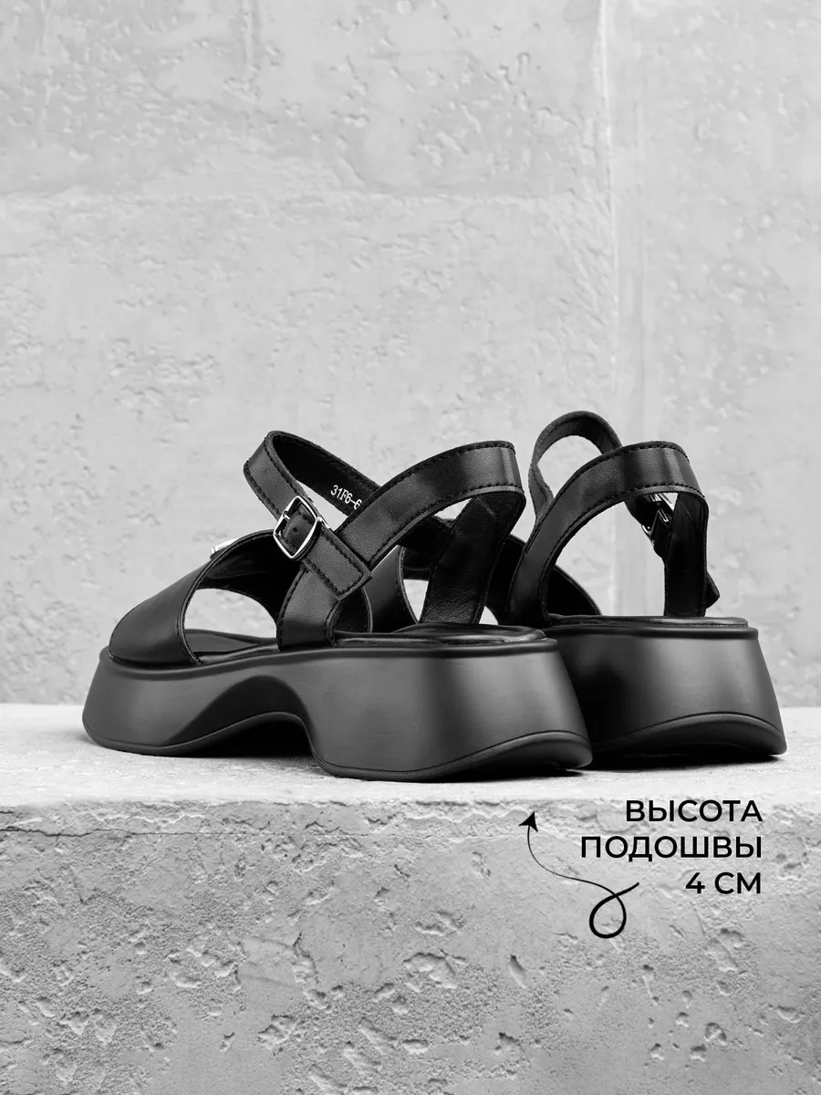 Босоножки женские летние без каблука натуральная кожа 31F6-62-013K