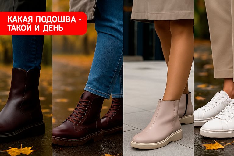 Какая подошва — такой и день
