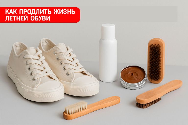 Как продлить жизнь летней обуви и подготовить её к осени