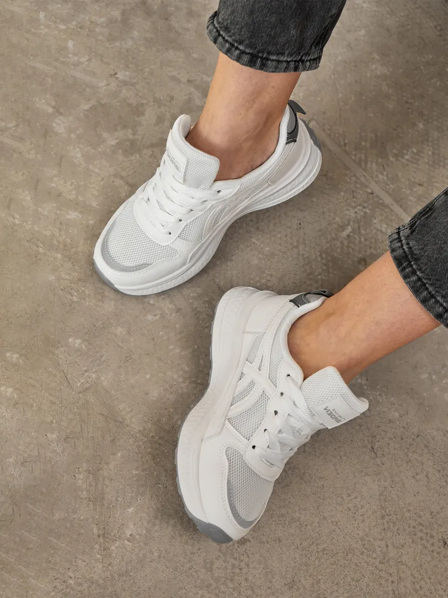 Кроссовки летние натуральная кожа дышащие EN005-021