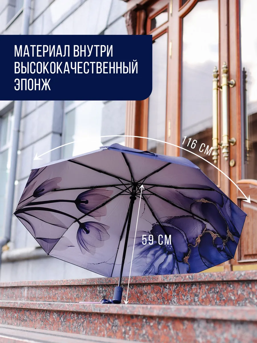 Зонт автомат антиветер подарок 181-6