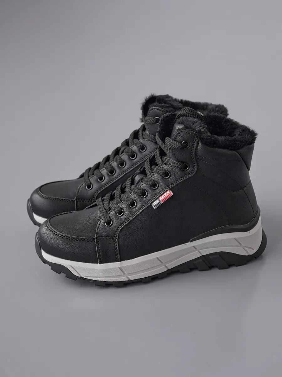 Ботинки женские зимние натуральная кожа на платформе RN207-061