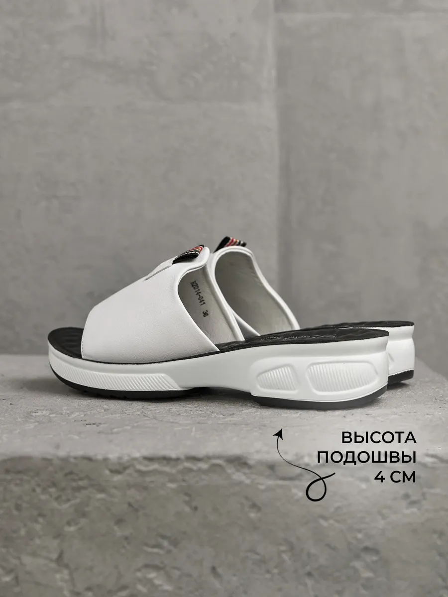 Сабо женские кожаные натуральные на платформе летние RZ014-041