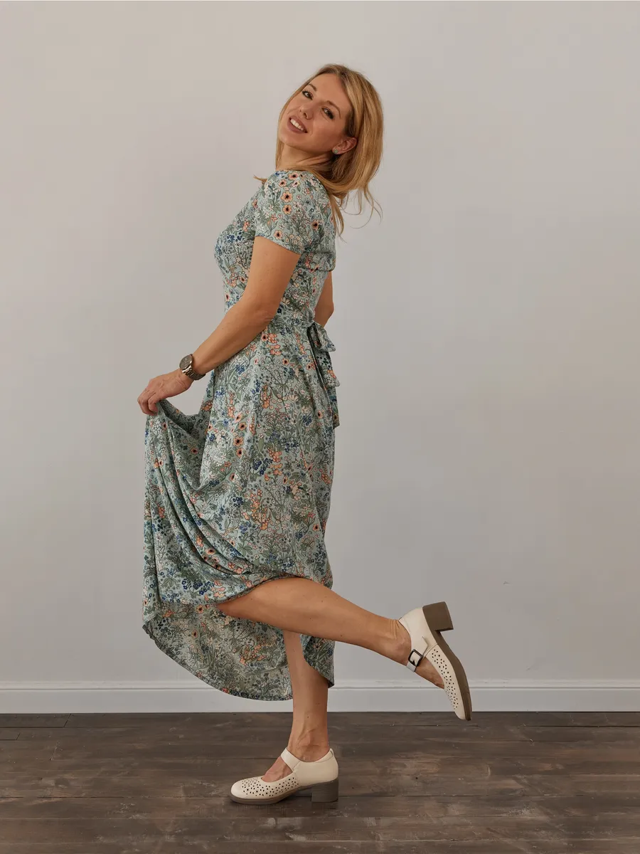 Туфли женские на низком каблуке натуральная кожа CV248-160k