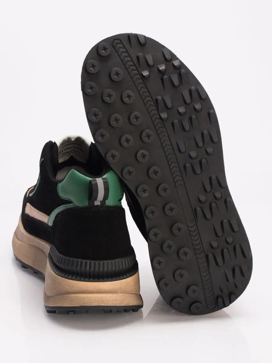 Кроссовки женские натуральная замша осенние на платформе AS50523-1