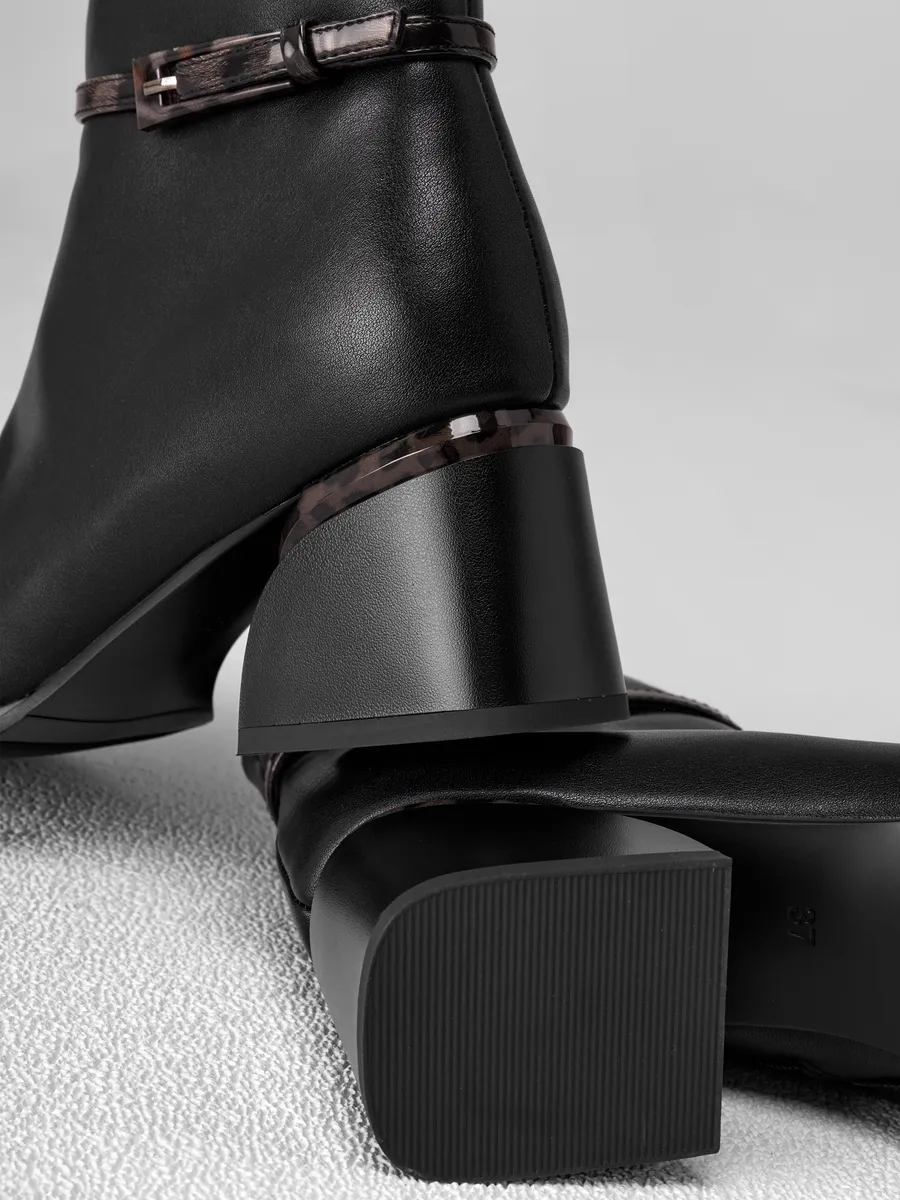 Ботильоны женские демисезонные натуральная кожа LA77-1