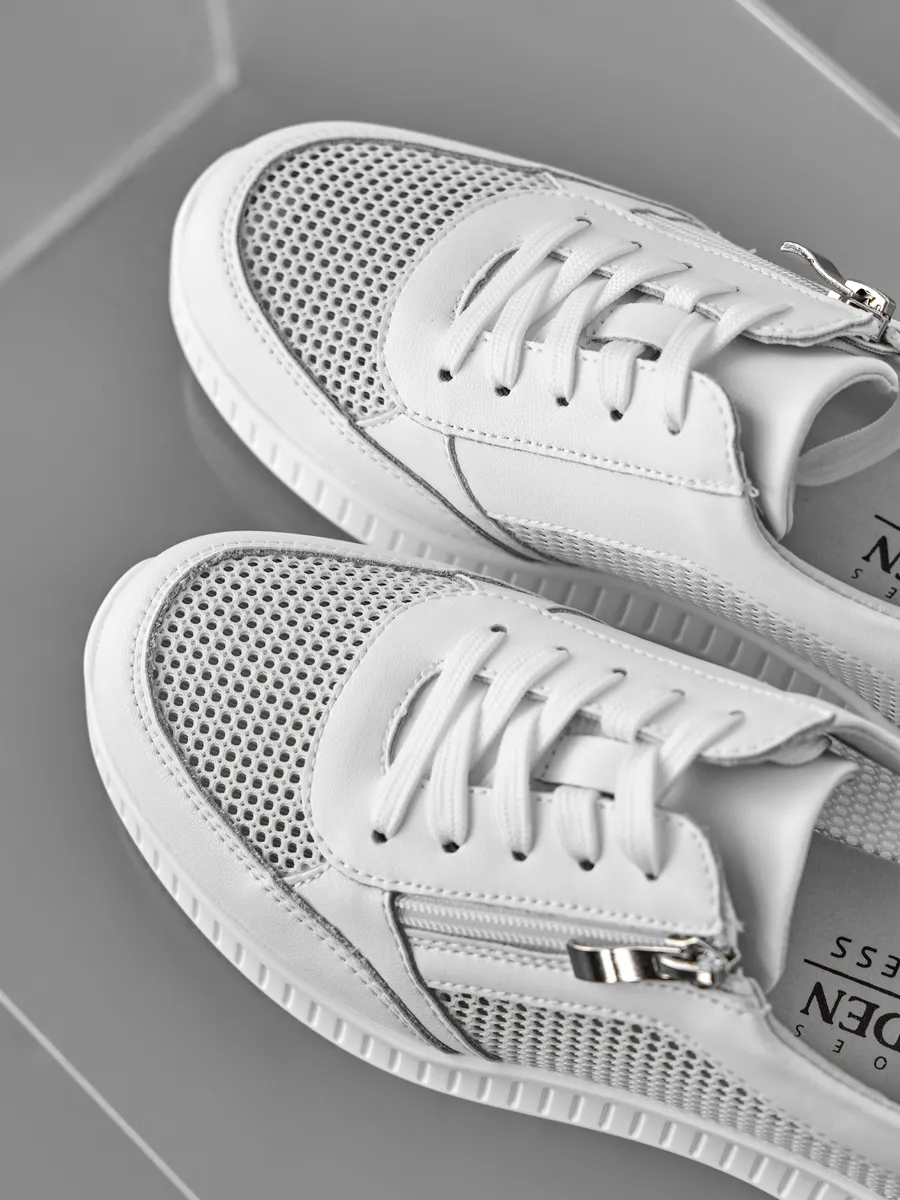 Кроссовки летние натуральная кожа дышащие RN160-012