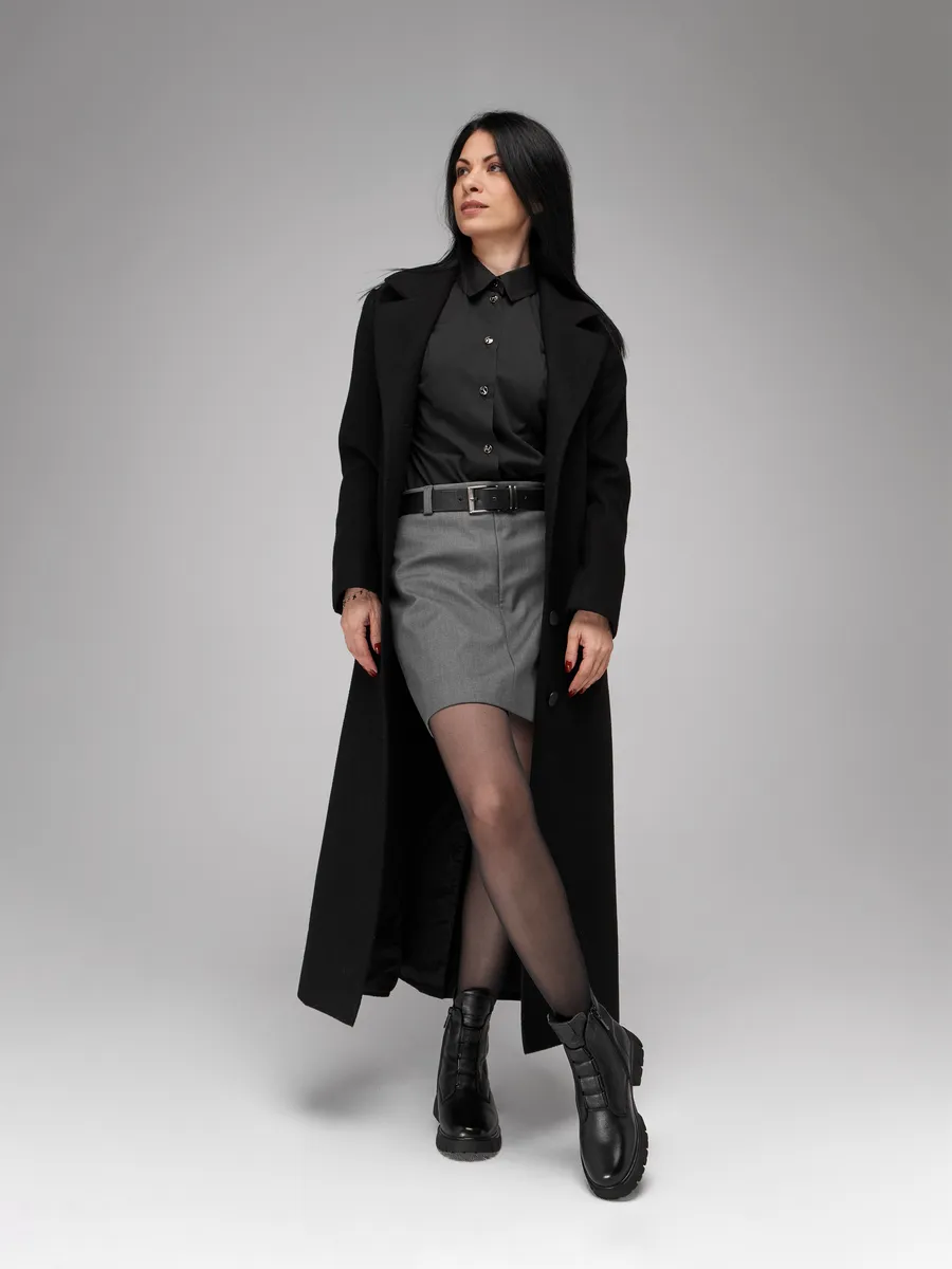 Ботинки женские зимние натуральная кожа натуральная шерсть C1039-010