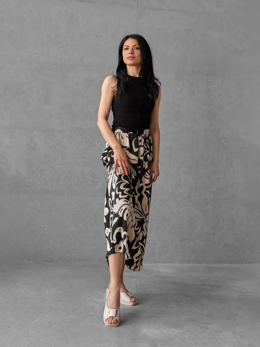 Босоножки женские летние натуральная кожа на среднем каблуке 31F5-47-011