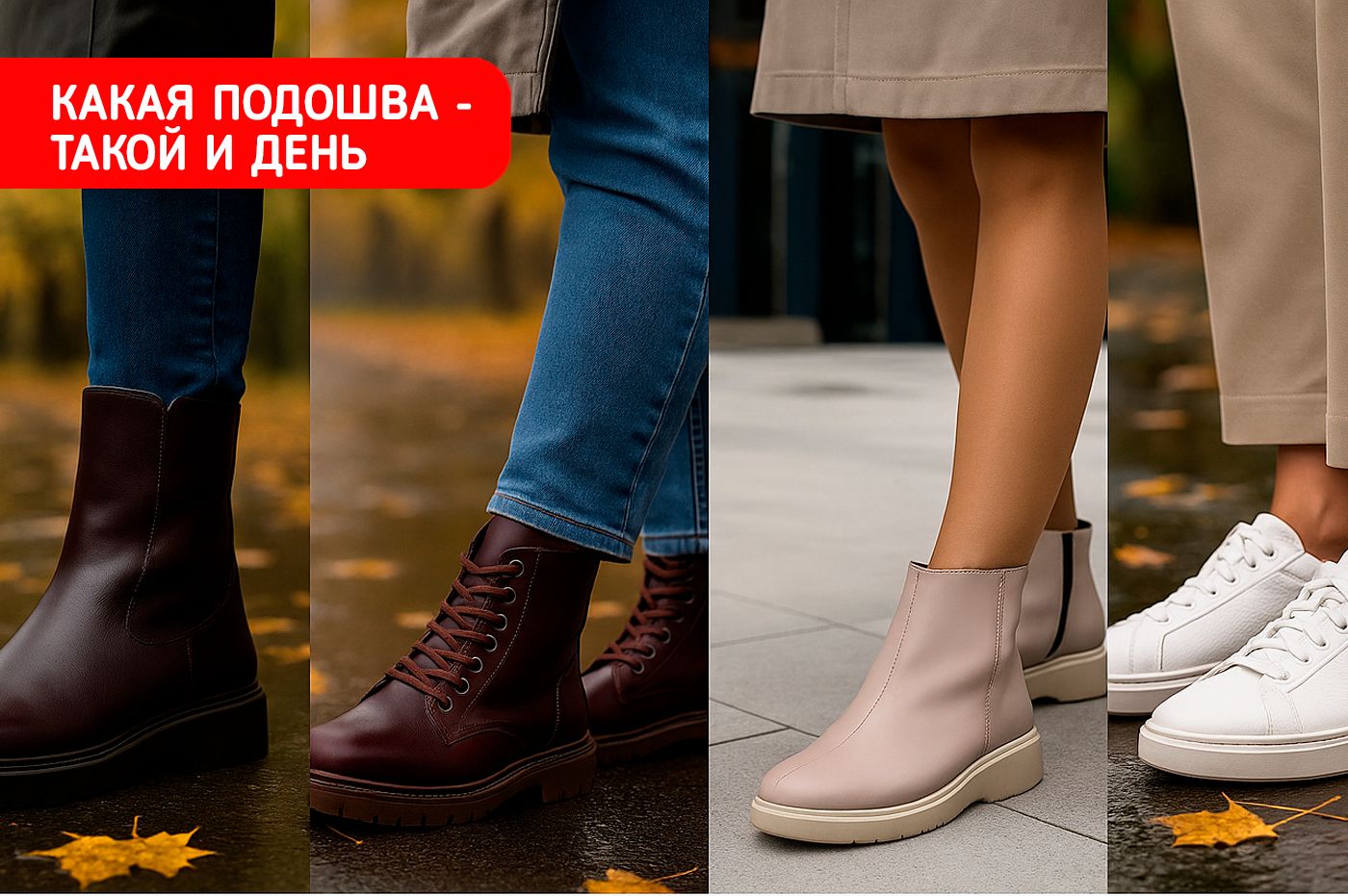 Какая подошва — такой и день