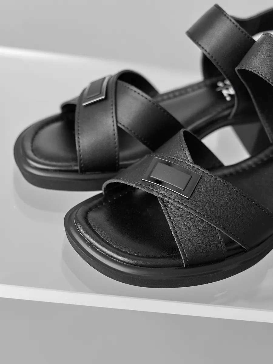 Босоножки женские летние на каблуке EA092-011k