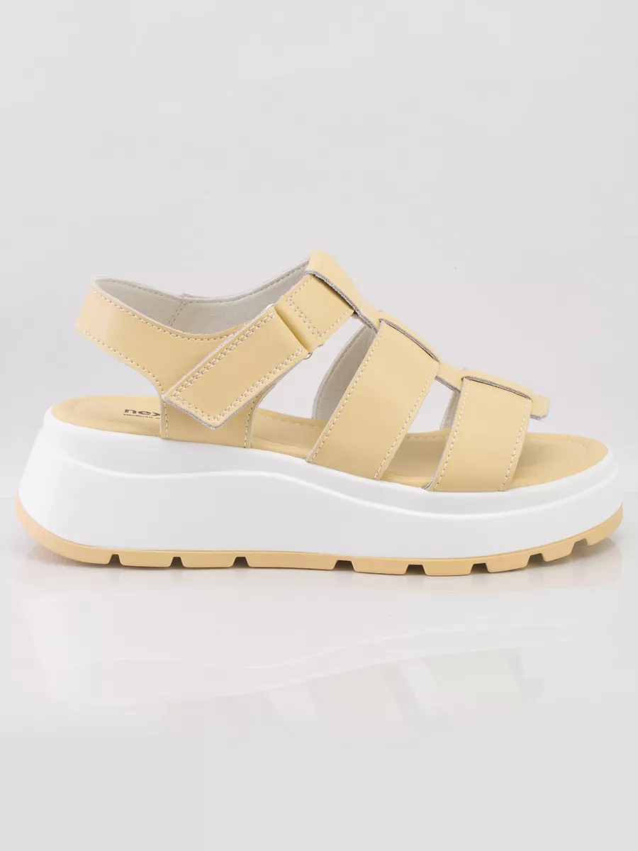 Босоножки женские летние  на платформе натуральная кожа UQX-41245-2P-SP