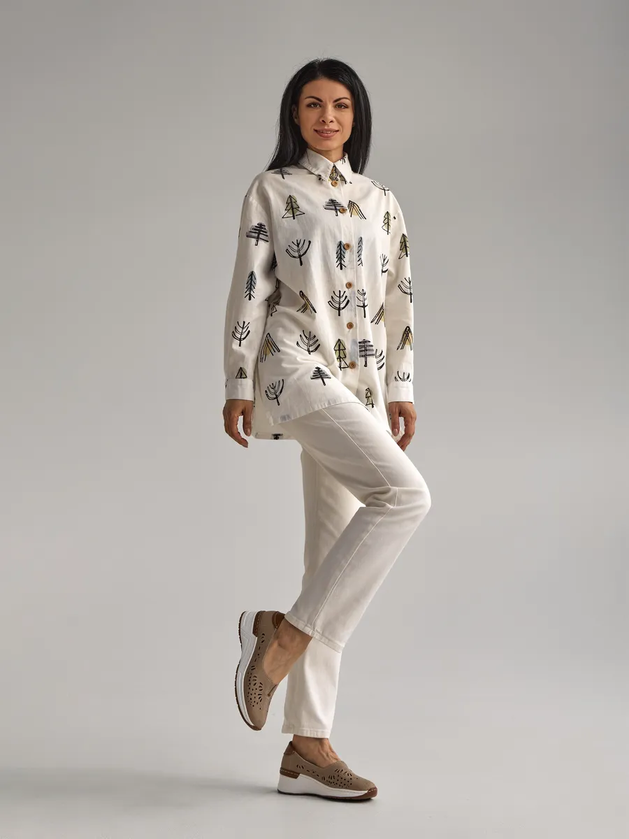 Мокасины женские летние натуральная кожа HX119-021