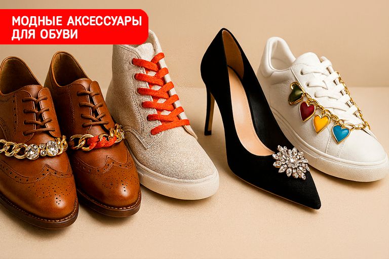 Модные аксессуары для обуви
