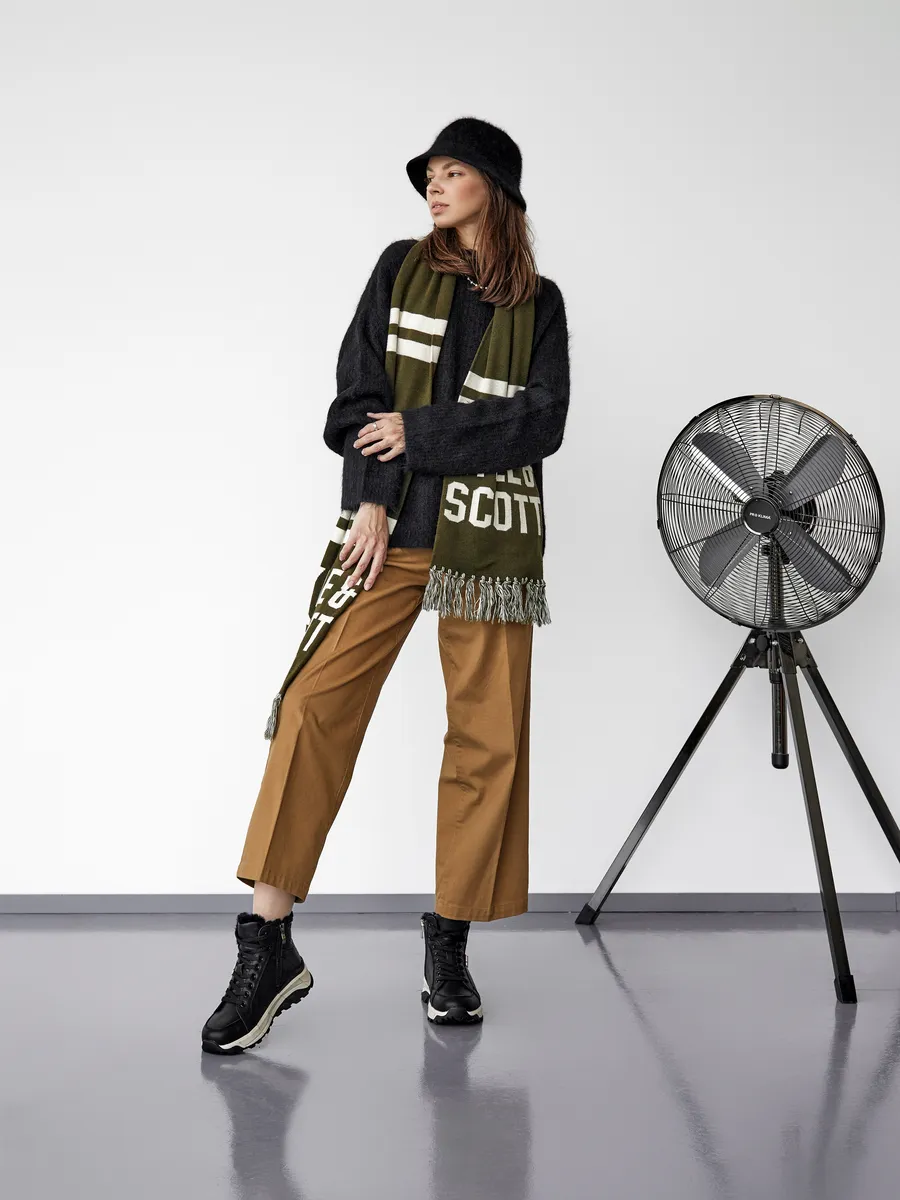 Ботинки женские зимние натуральная кожа на платформе RN207-061