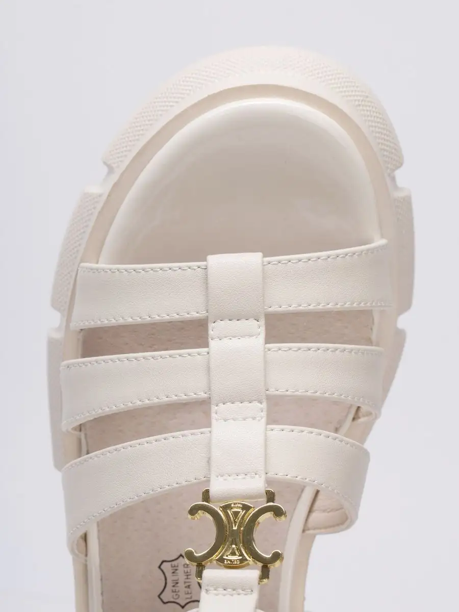 Босоножки женские натуральная кожа летние на платформе XJU-31352-1D-SP-K