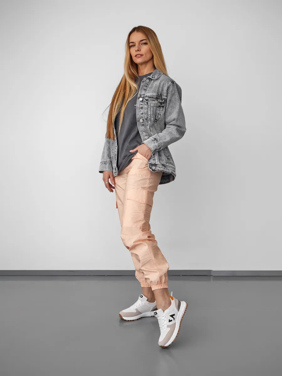 Кроссовки женские демисезонные белые спортивные для фитнеса AG022-021