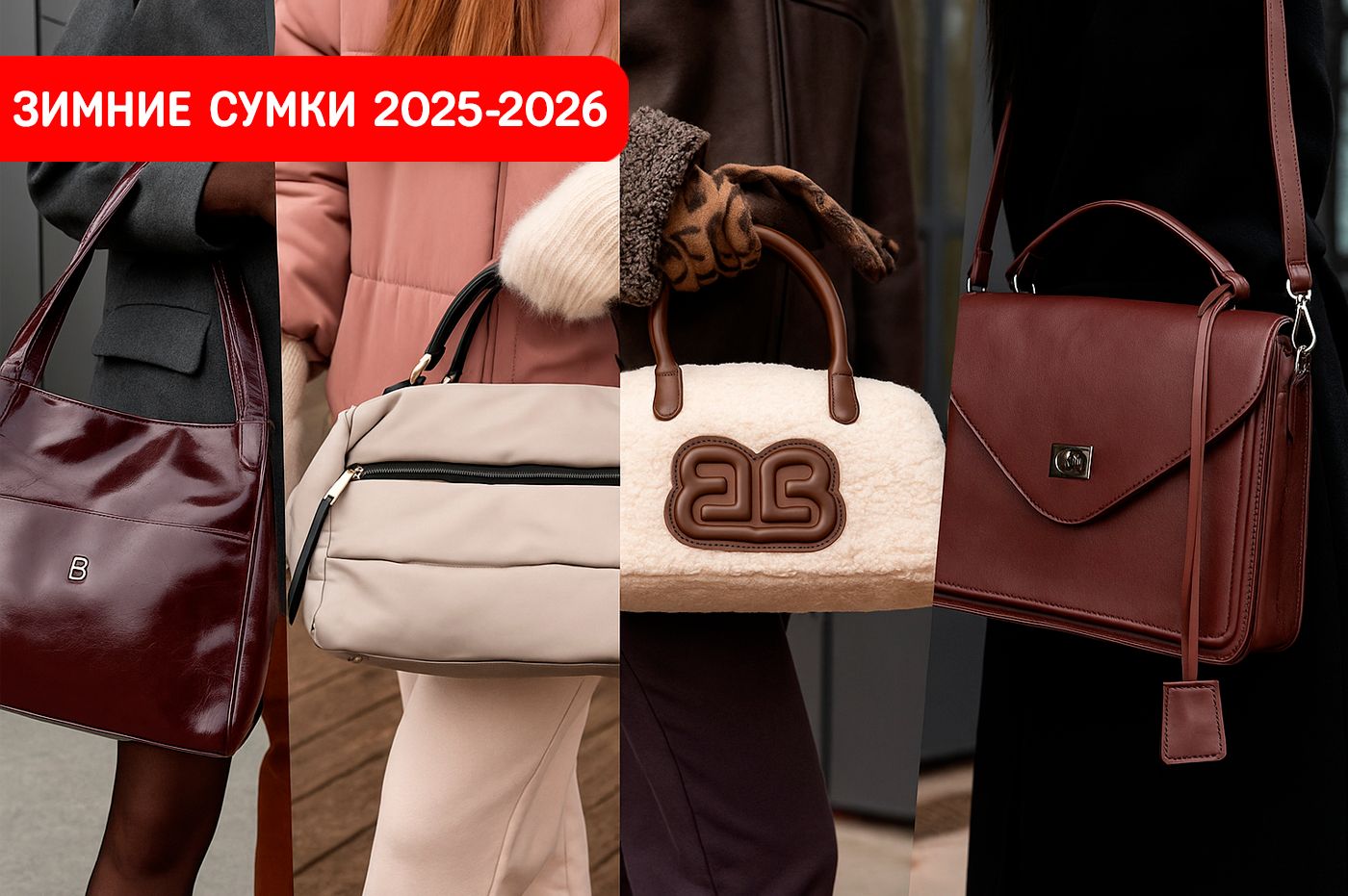 Зимние сумки 2025–2026